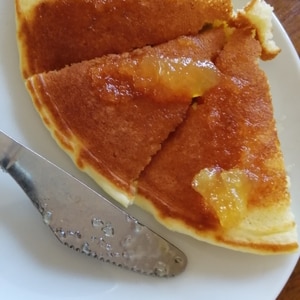 超簡単！小麦粉から作るふわふわホットケーキ